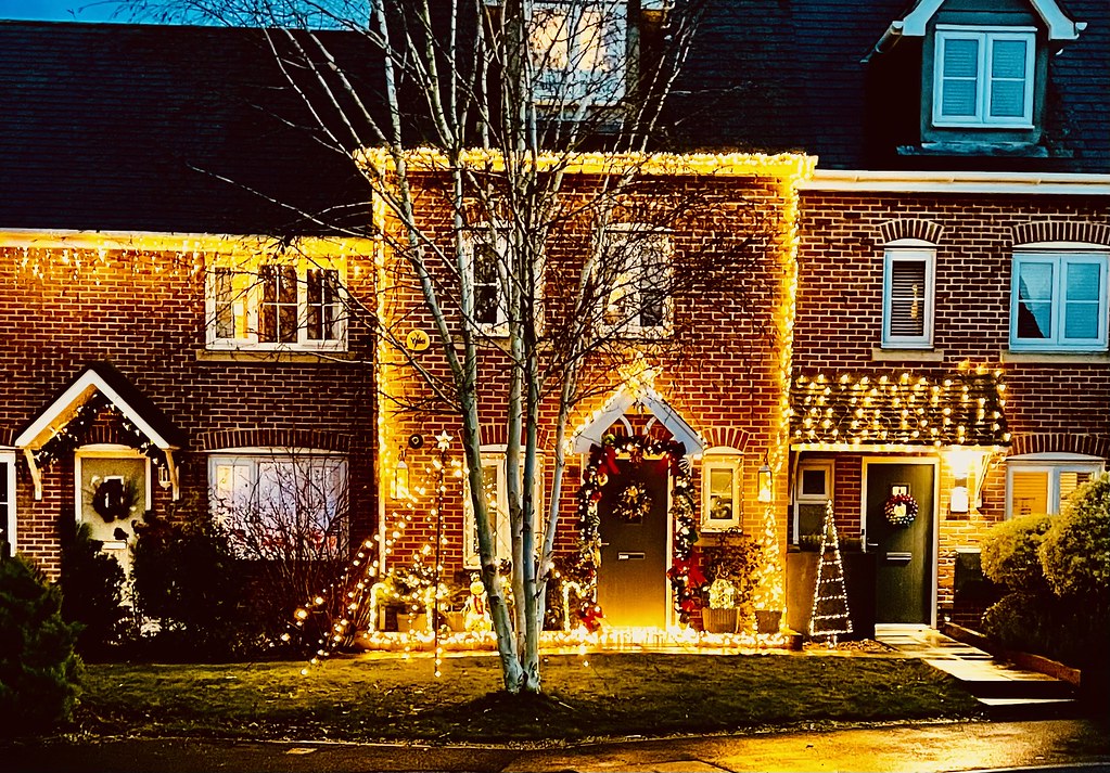 Local Christmas Lights S and K having fun Flickr