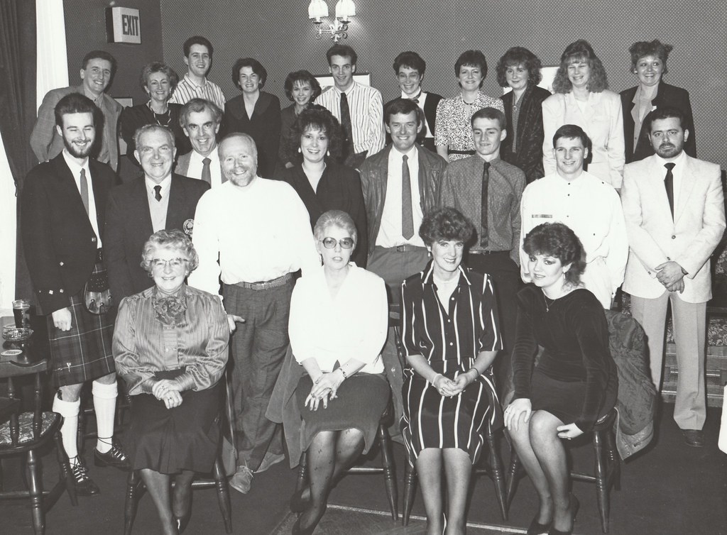 XMAS Argos store staff 1988 Staff of the Argos Store enjoy… Flickr