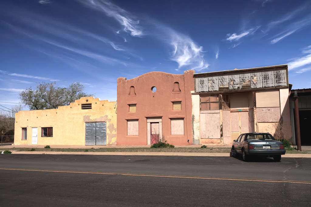 Once upon a time_ Street in Naco, Arizona, 2022. Peter Rintels Flickr