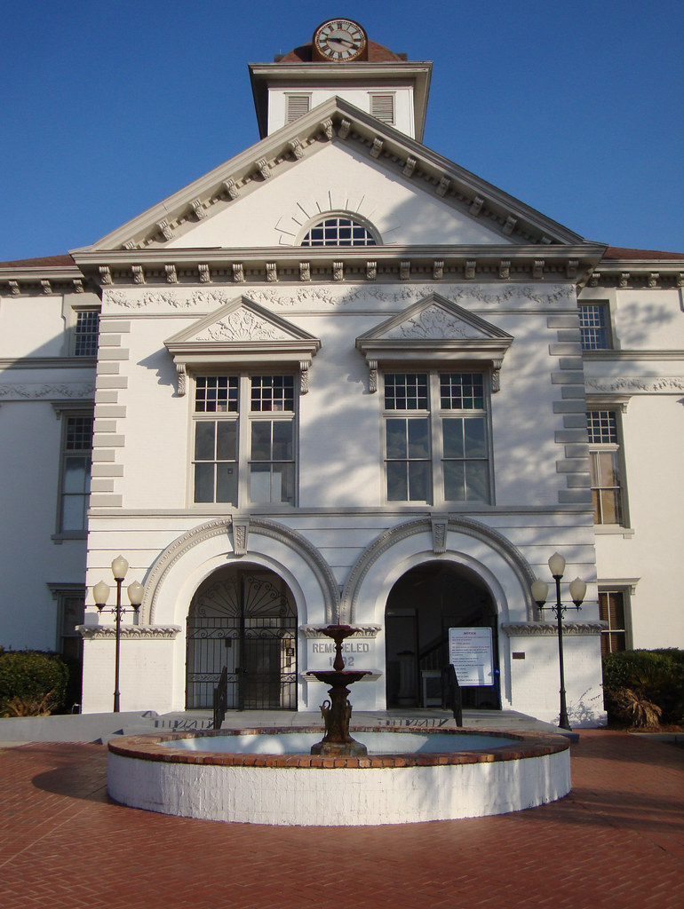 Brooks County Courthouse Detail (Quitman, Flickr