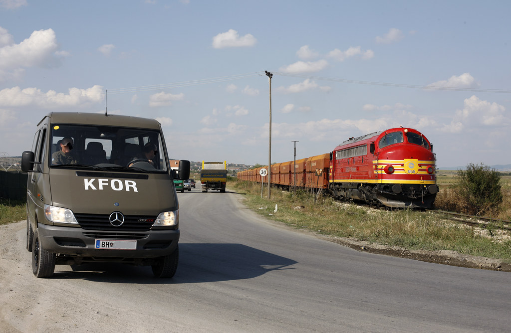 KR 008 hauls 16 empty nickel ore cars from Drenas to Magur… Flickr