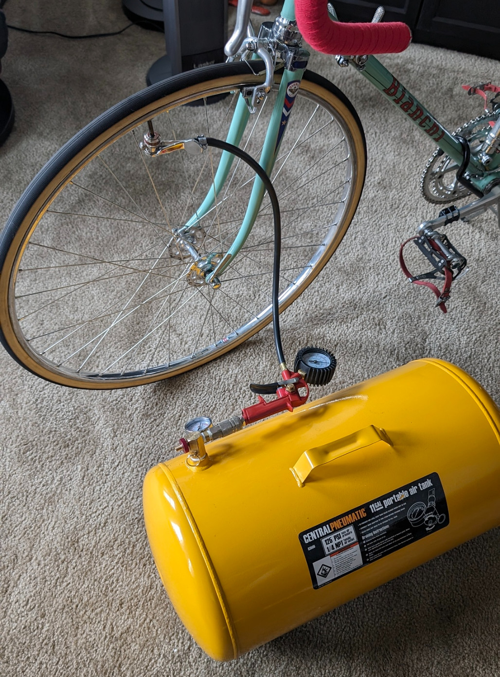 Airing up your house bikes Bike Forums