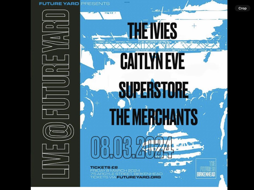 The Ivies, Future Yard, Birkenhead What a band !!! Rossendale 2016