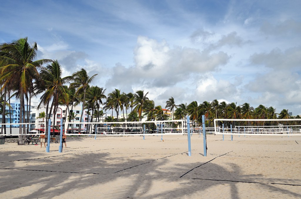 Lummus Park Volleyball Courts Lummus Park. Miami Beach, Fl… Flickr