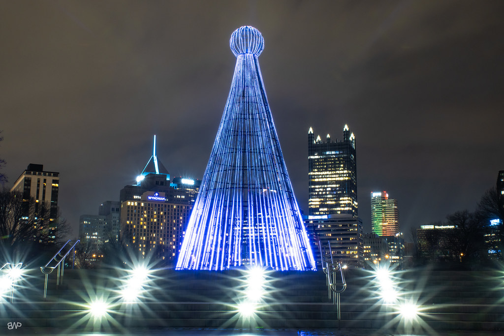 Pittsburgh Trees Downtown Pittsburgh Dec 2023 Benjamin Bair Flickr