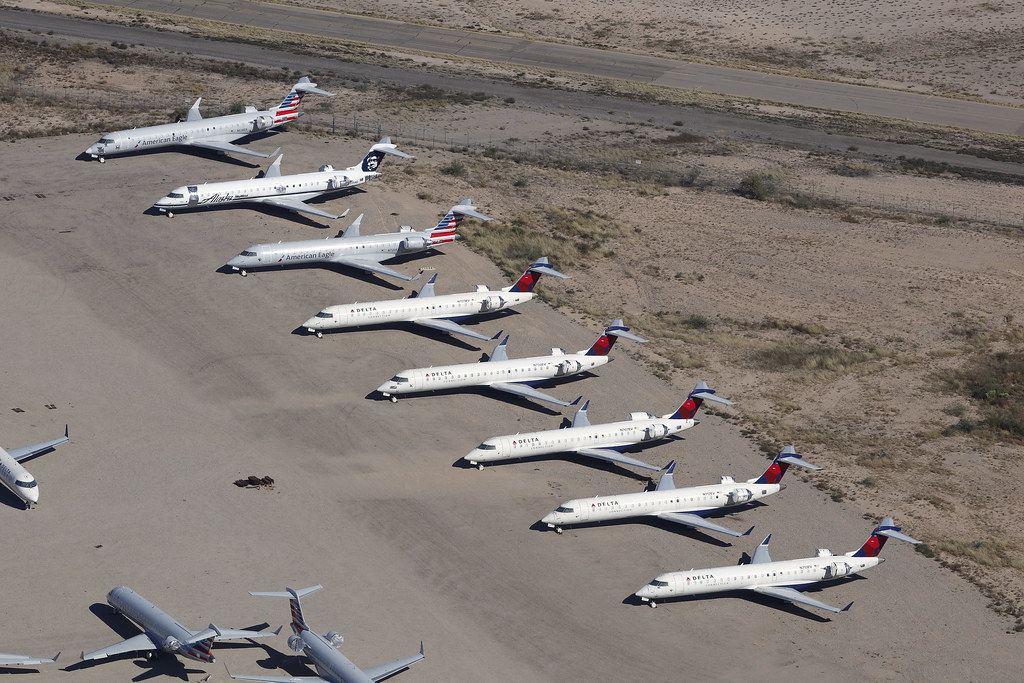 Bombardier CRJ700, Tucson Arizona Colin Parker Flickr