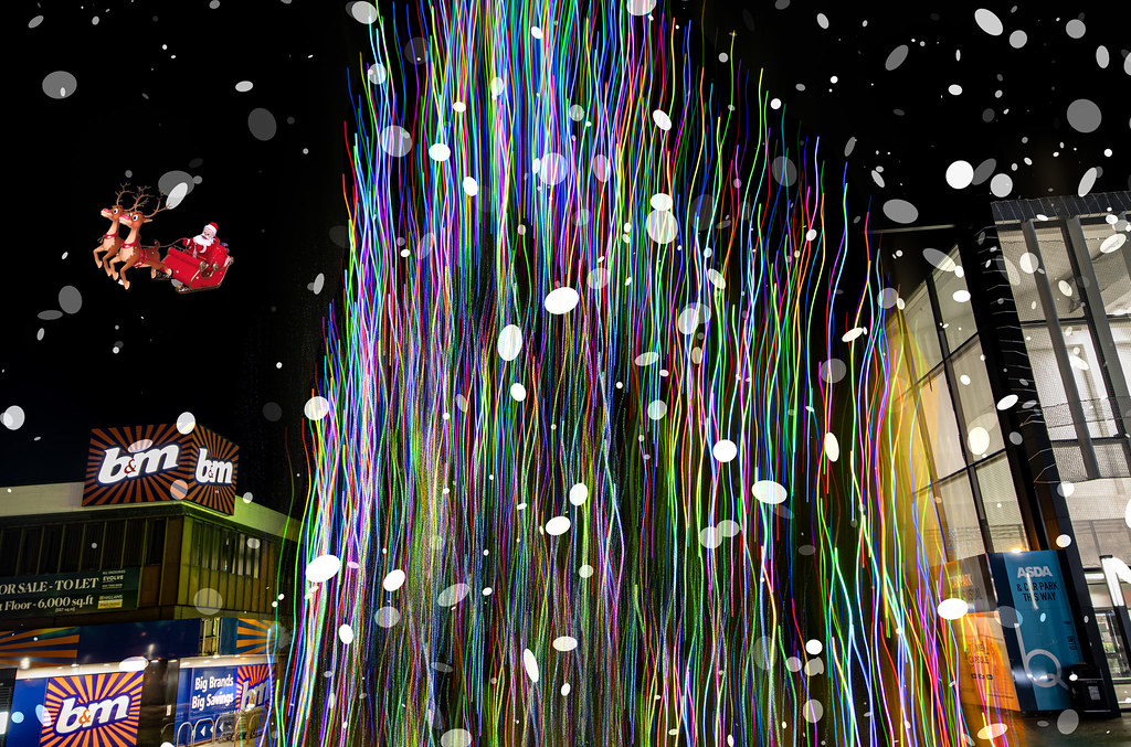 Northwich Christmas Northwich Christmas tree ICM with Sant… Graham