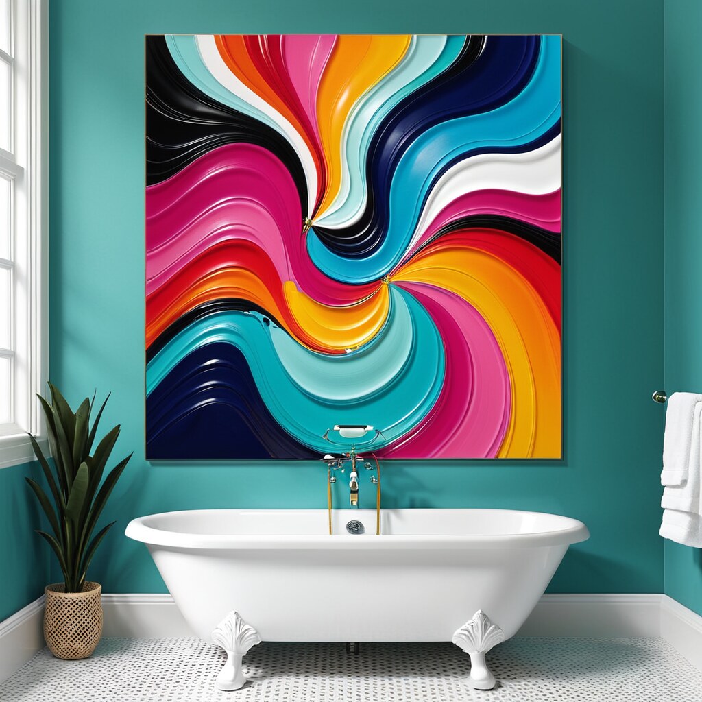 abstractbathroomart (1) Bob Smerecki Art Flickr