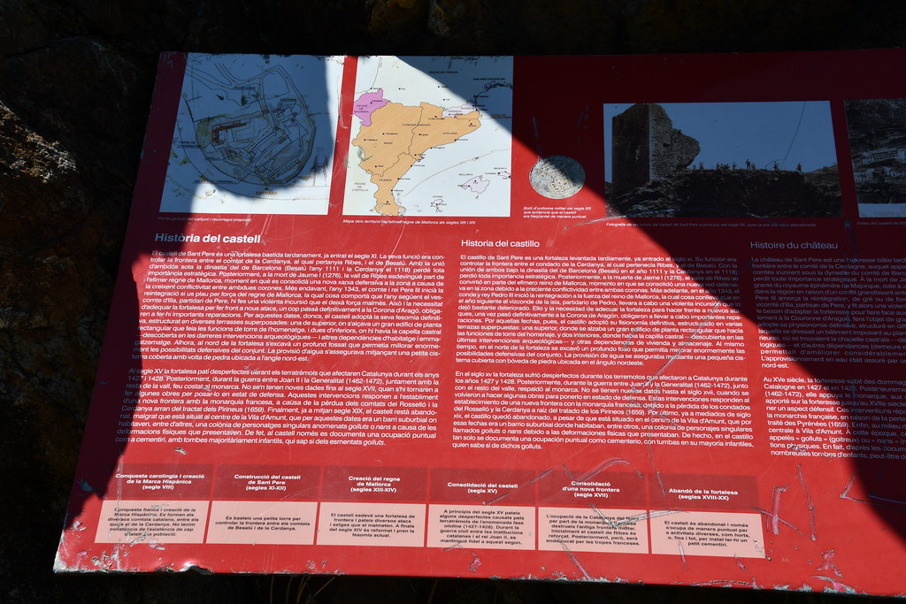 Castell de Ribes de Freser o Castell de Sant Pere El caste… Flickr