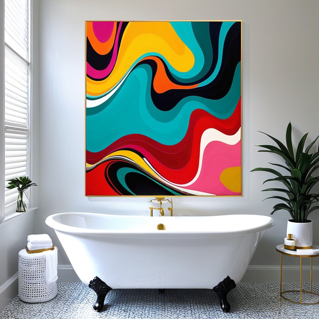 abstractbathroomart Bob Smerecki Art Flickr
