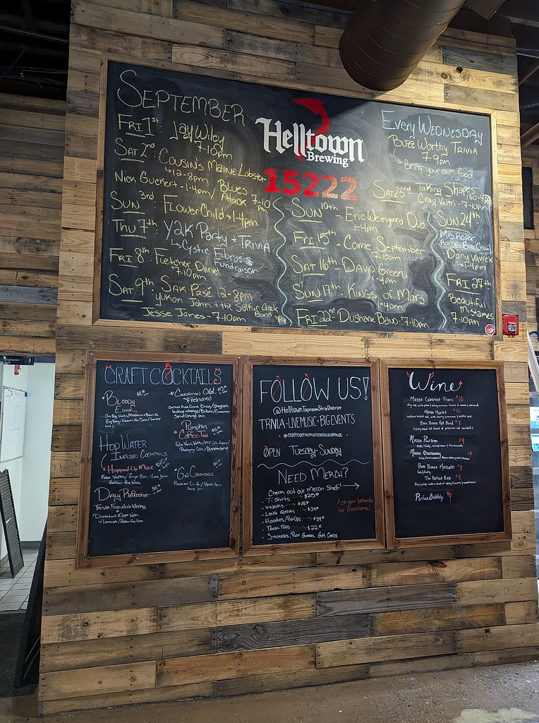 Taproom Helltown Brewing Taproom Strip District Pittsburgh… Flickr