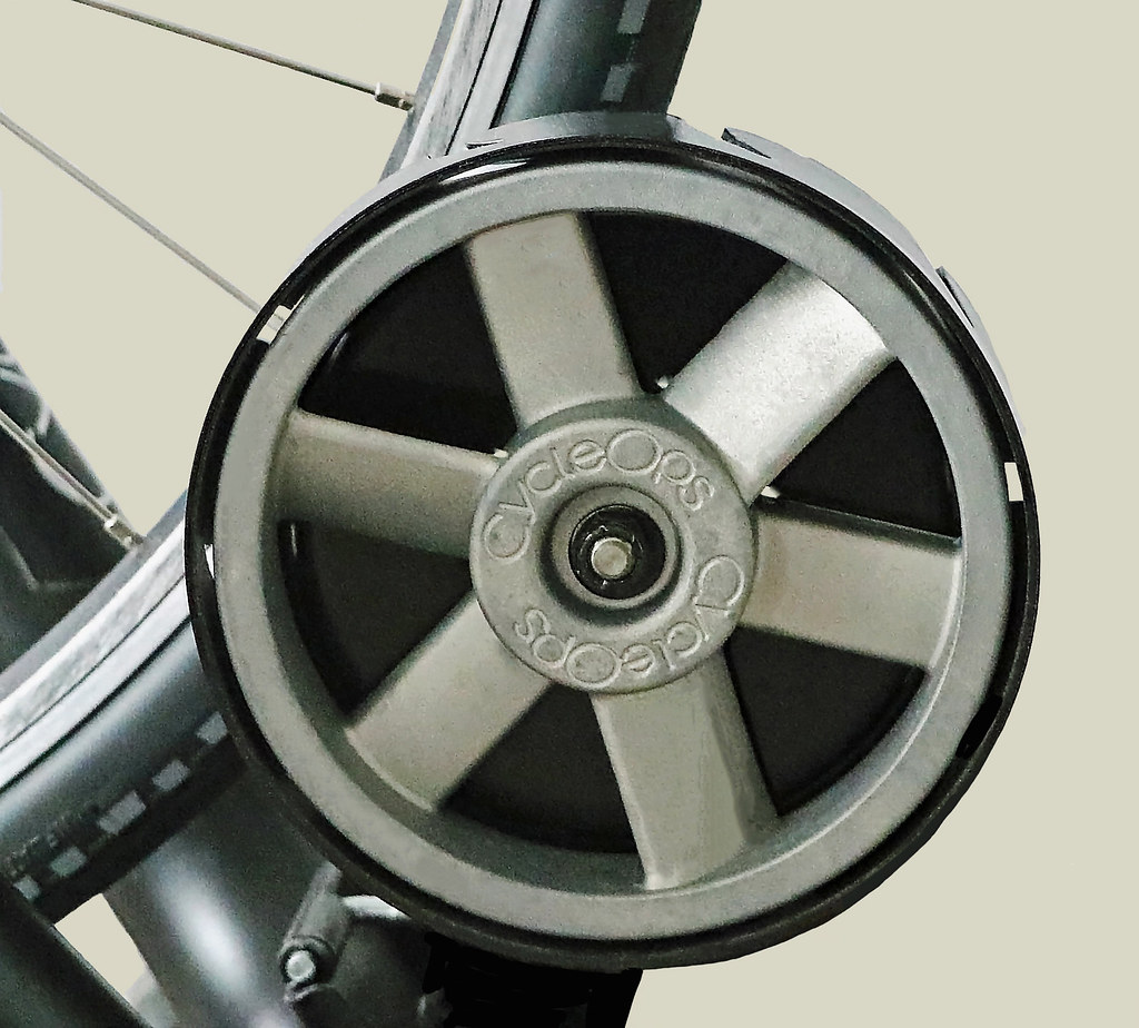Flywheel Stationary setup for using a regular bicycle for … Flickr