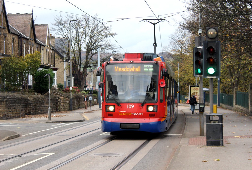 Middlewood Road, Sheffield. Sheffield Supertram No 109 on … Flickr