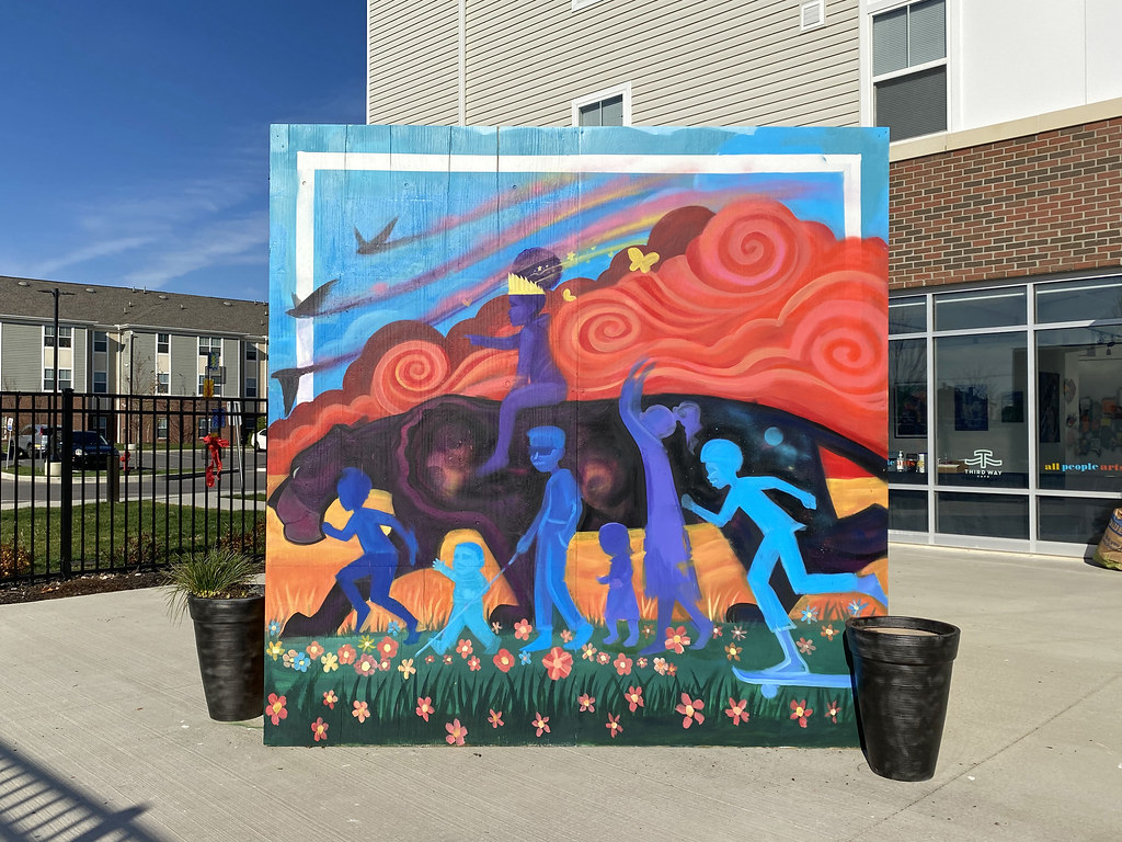 OH Columbus Mural 750 Mural in Columbus, Ohio. Flickr