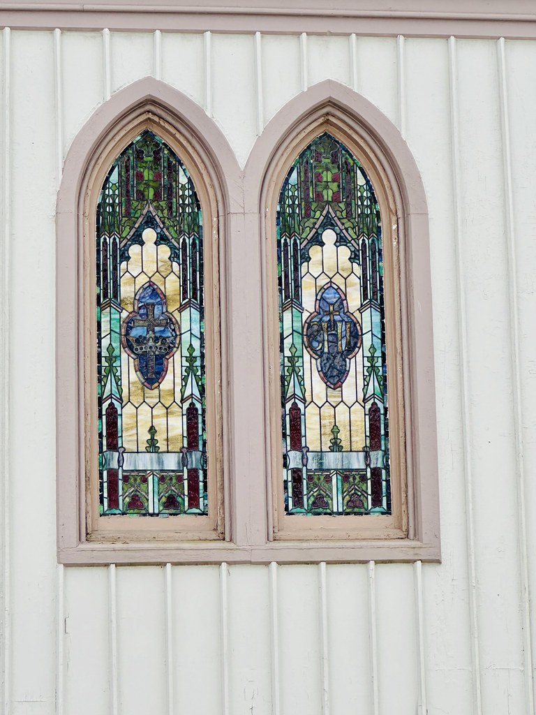 Stained Glass Windows. Old Universalist Church. Portland, … Flickr