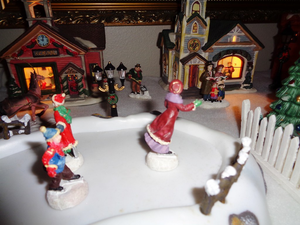 20231207, 17 Christmas Village Ice Skaters, Christm… Flickr