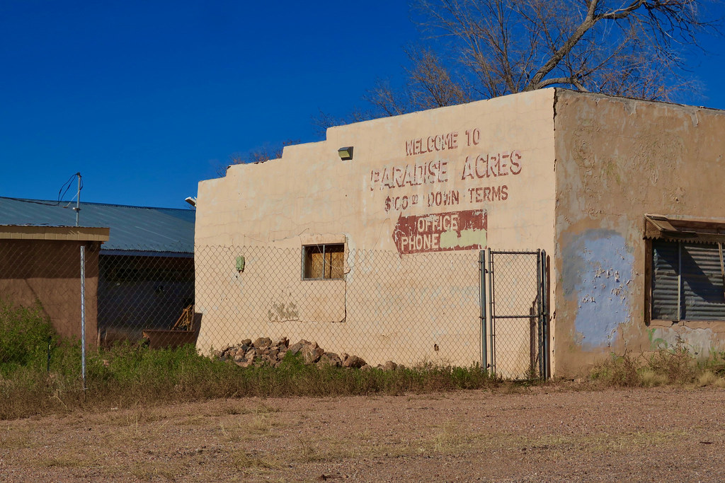 Paradise Acres, Bluewater, NM Ghost sign for Paradise Acre… Flickr