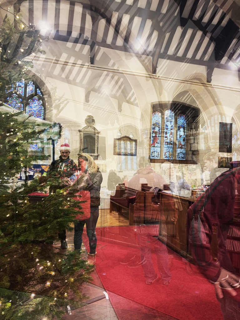 St. Michaels Church Fair IPhone 15 multiple exposure image… Flickr