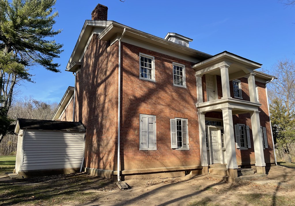 Lusk Home (Parke County, Indiana) Built in 1841, this love… Flickr
