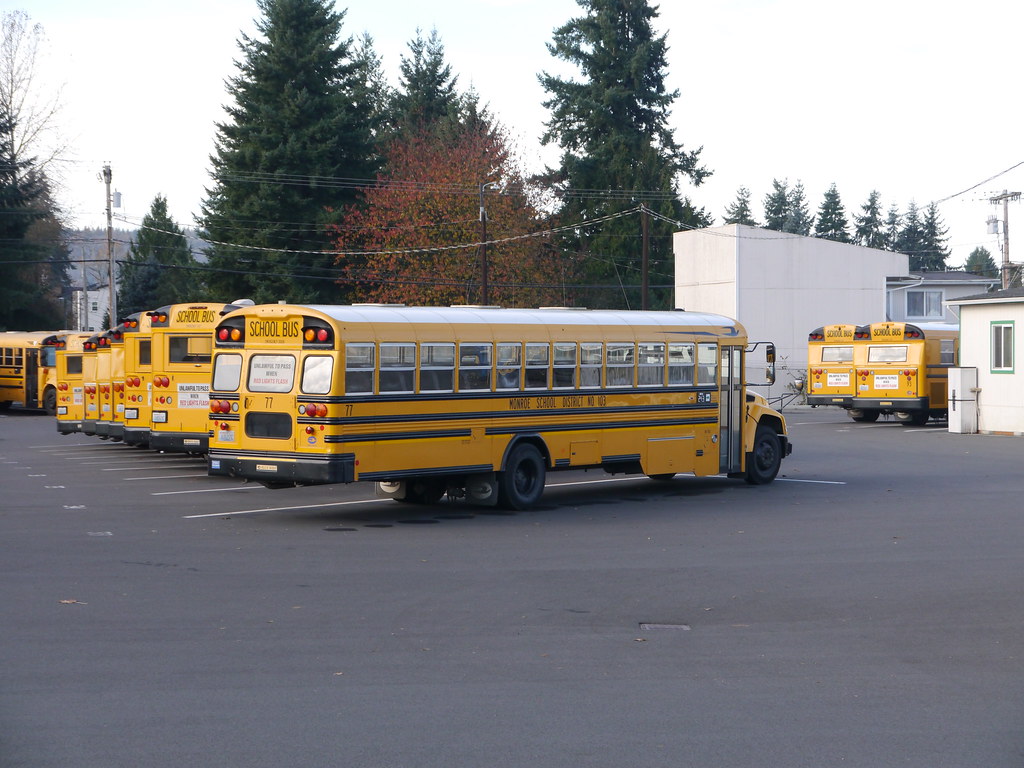 Monroe School District 103 Bus_51 Flickr
