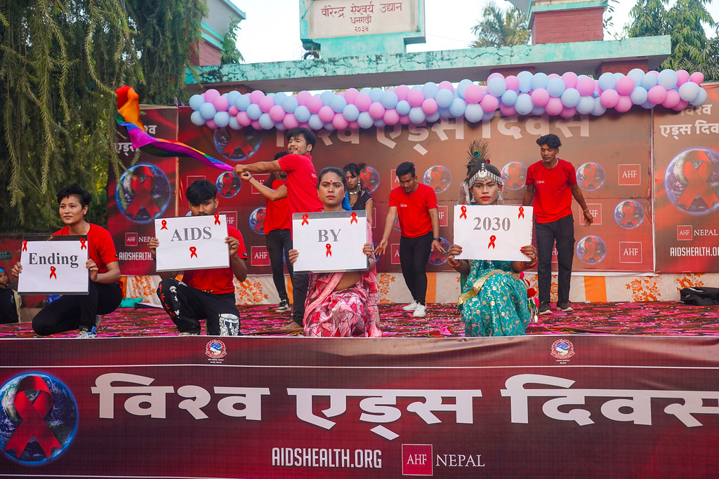 2023 World AIDS Day Nepal AIDS Healthcare Foundation Flickr