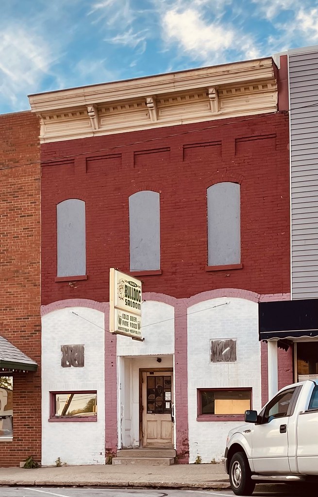 Bull Dog Saloon, Mentone, Indiana *Hajee Flickr