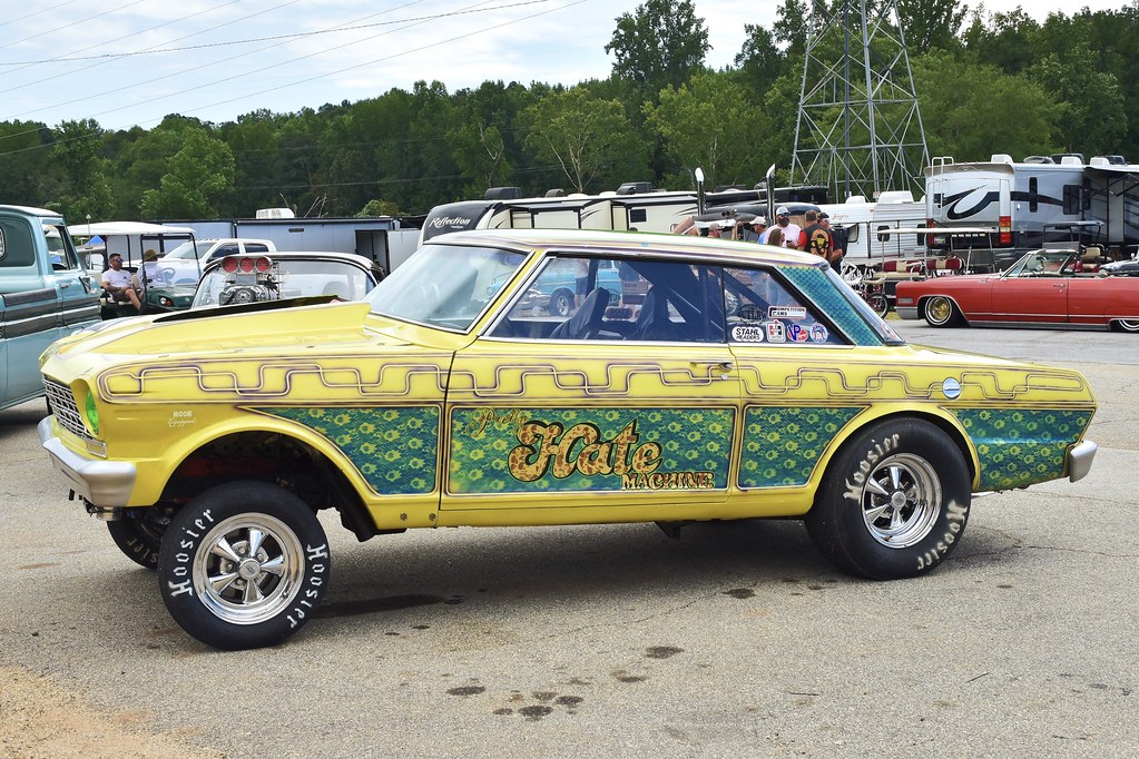 Chevy Nova “Pretty Hate Machine” at the Choppers Ball Flickr