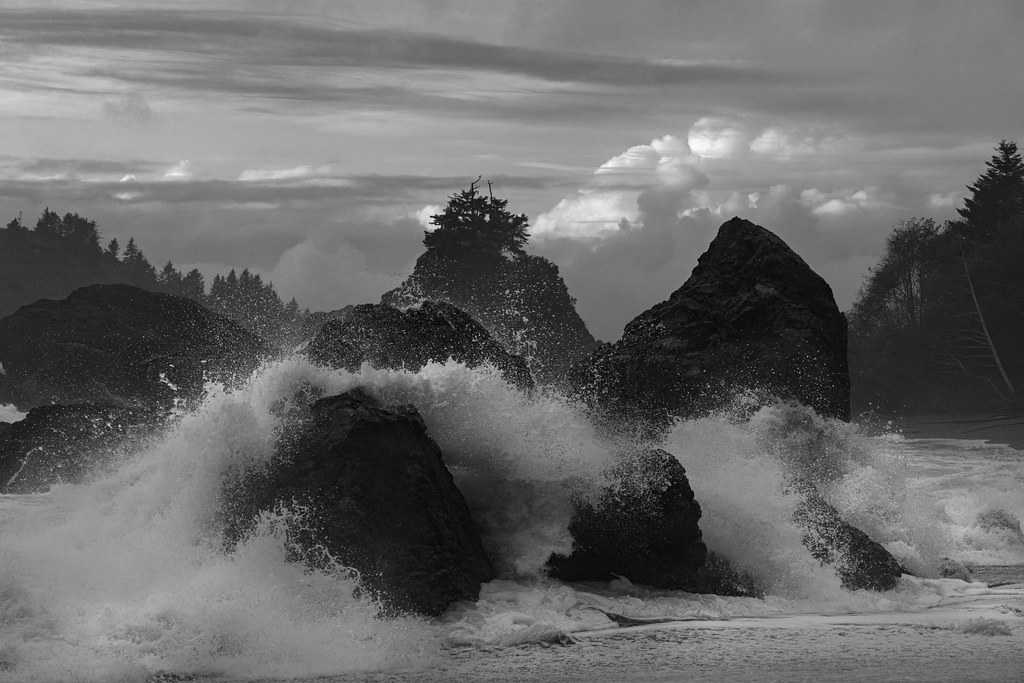 Baker Beach, Trinidad, Humboldt County, CA. On a storm day… Flickr