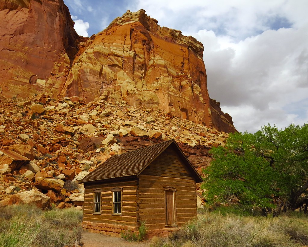 Fruita School Capitol Reef National Park, near Torrey, Uta… Flickr