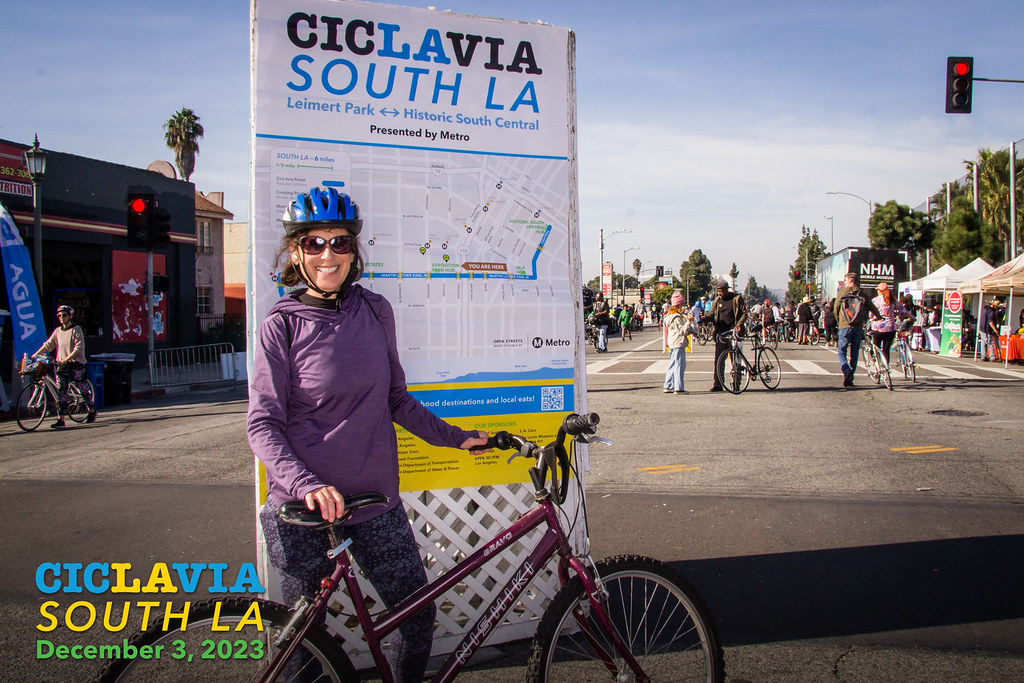 CicLAvia—South LA (Leimert Park Historic South Central) Dec 2023 Snap