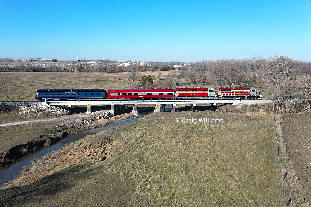 IANR 3809 Northbound Passenger West of Dewar IA The Iowa N… Flickr