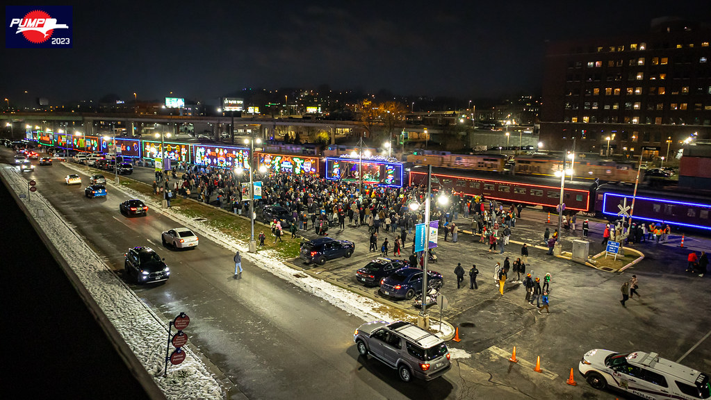CPKC Holiday Train Kansas City, MO Snow is on the ground… Flickr