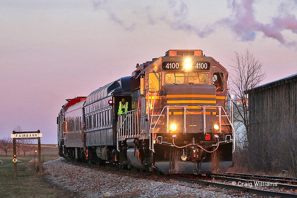 IANR 4100 Southbound Passenger at Fairbank IA The Iowa Nor… Flickr