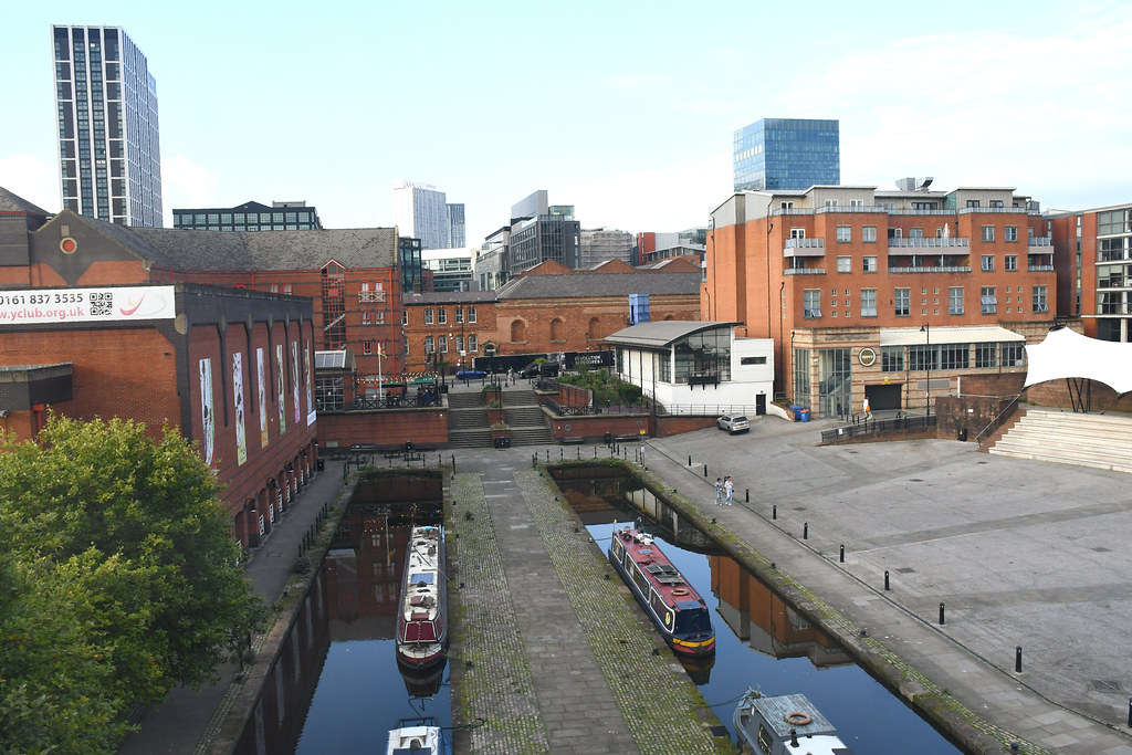 Bridgewater Canal & Castlefield Bowl Outdoor Pavilion, Man… Flickr