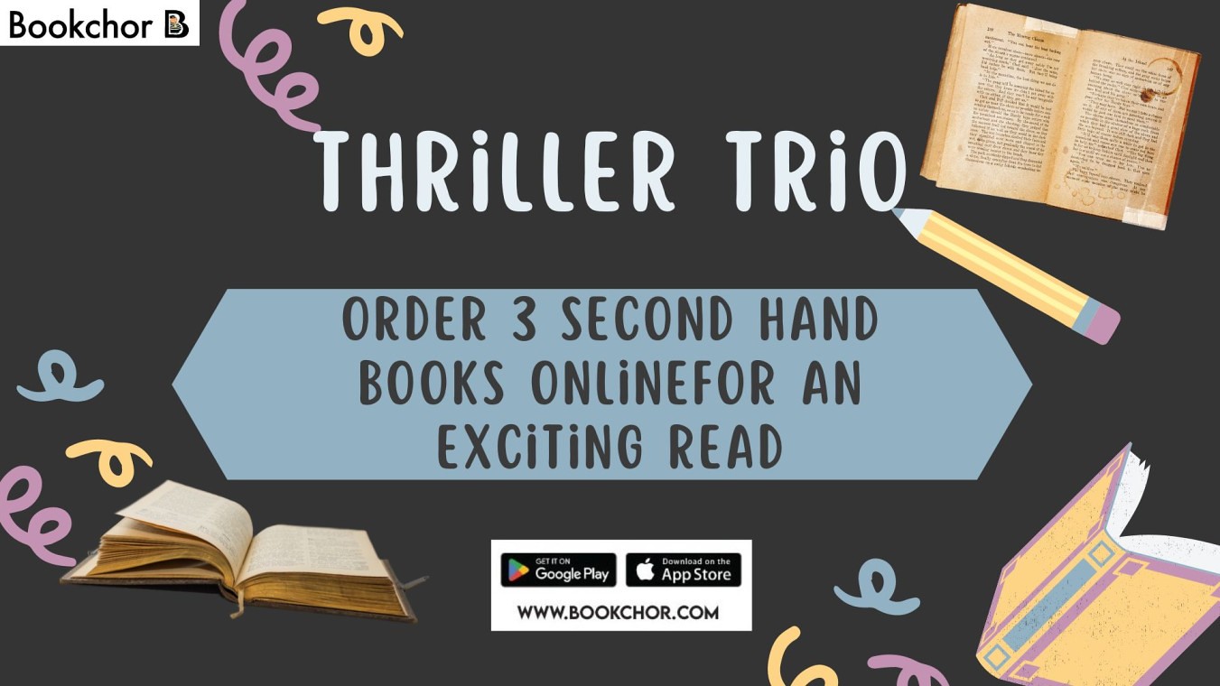 Thriller Trio Order 3 Second Hand Books Online for an Exciting Read