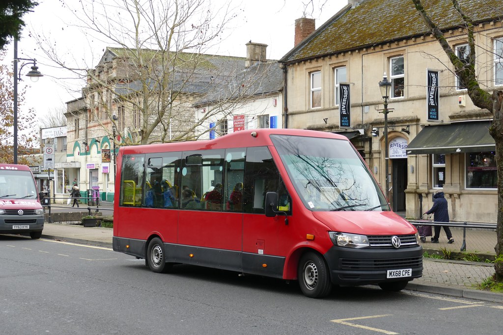 Midsomer Norton & Radstock Dial a Ride MX68CPE Ex London D… Flickr
