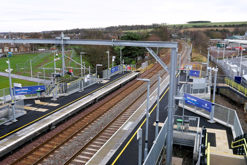 East Linton Station which opened on 13 December 2023. View… Flickr