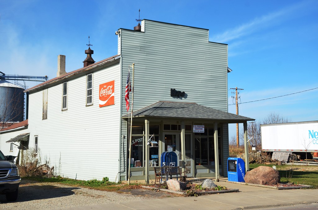 Minnesota, Hope, Post Office 50046 The building that house… Flickr