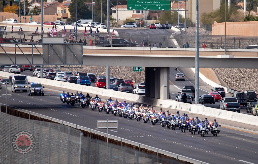 Funeral procession for Nevada State Police/Highway Patrol … Flickr