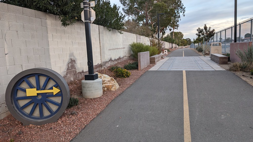 Harry Reid Union Pacific Trail Henderson, NV bike ride. Flickr