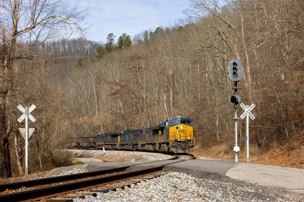 E20813 CSXT 3378 East at Brounland, WV CTRBphotography Flickr