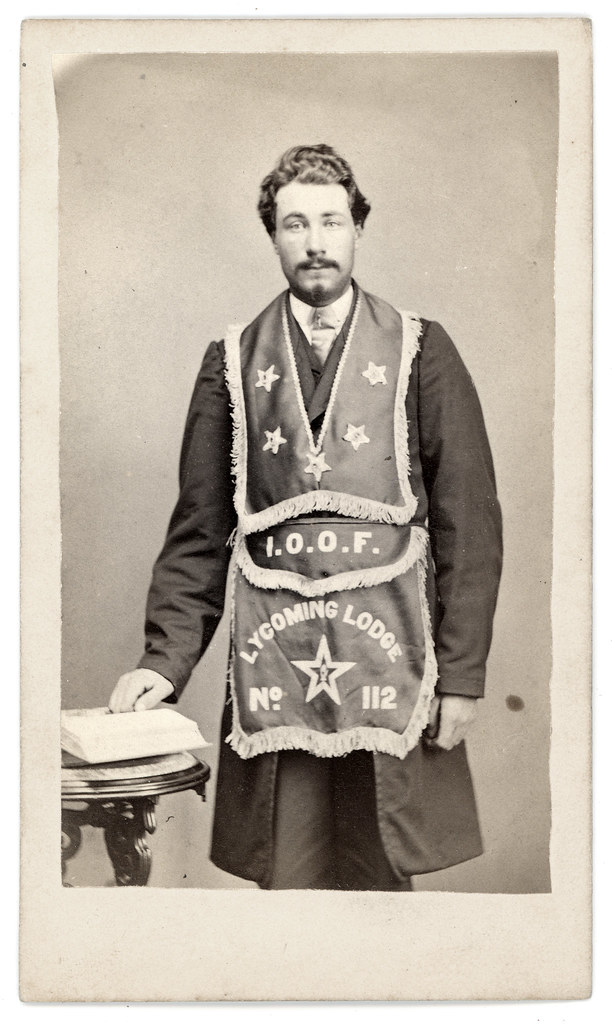 A Pennsylvania Odd Fellow Carte de visite by John F. Nice … Flickr