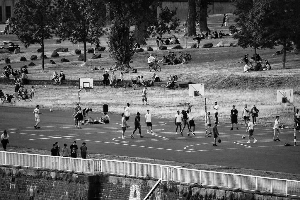 Public Basketball Court Jules Flickr