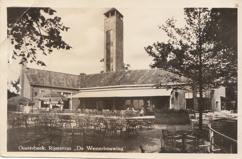 Oosterbeek Rijnterras De Westerbouwing Ansichtkaart ca 195… Flickr