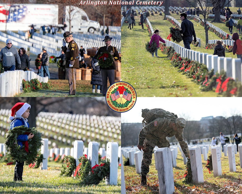 Wreaths Across America 2023 At ANC December 16, 2023 Scene… Flickr