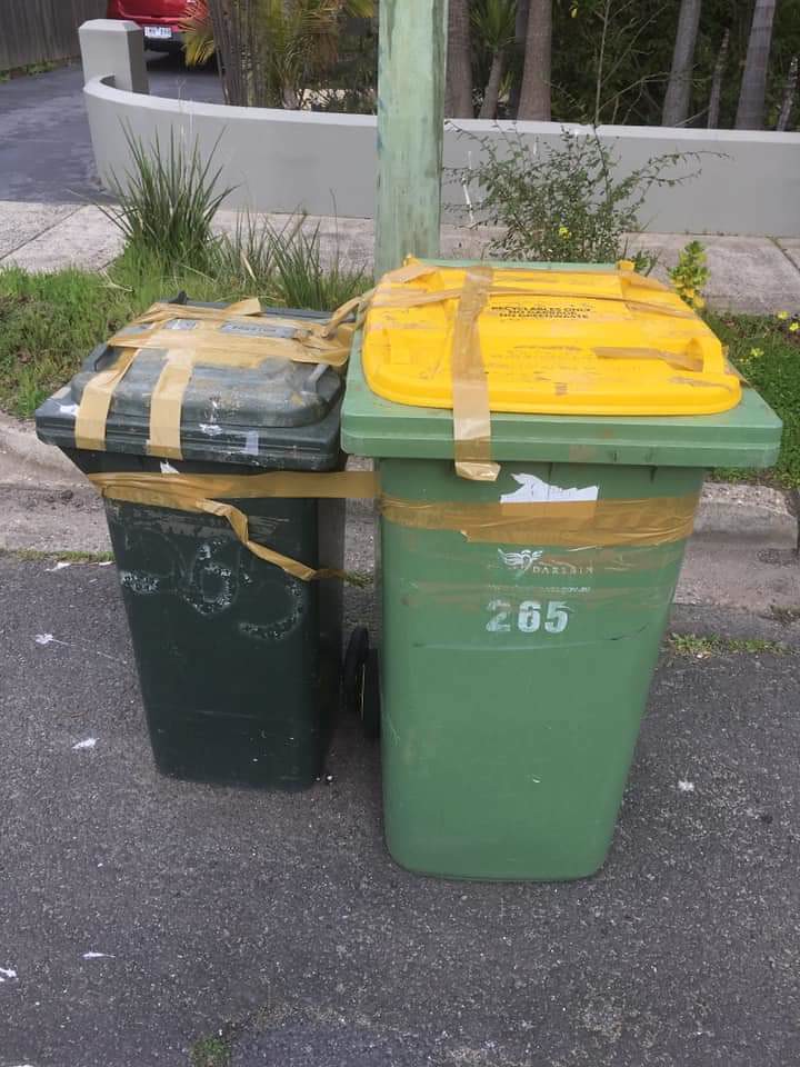Darebin council bins See this in Northcote this morning no… Flickr