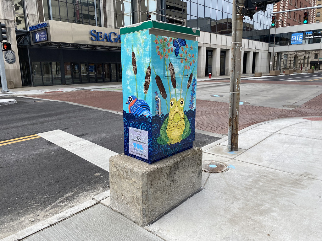 OH Toledo Utility Box 21 Utility box art in Toledo, Ohio… Flickr