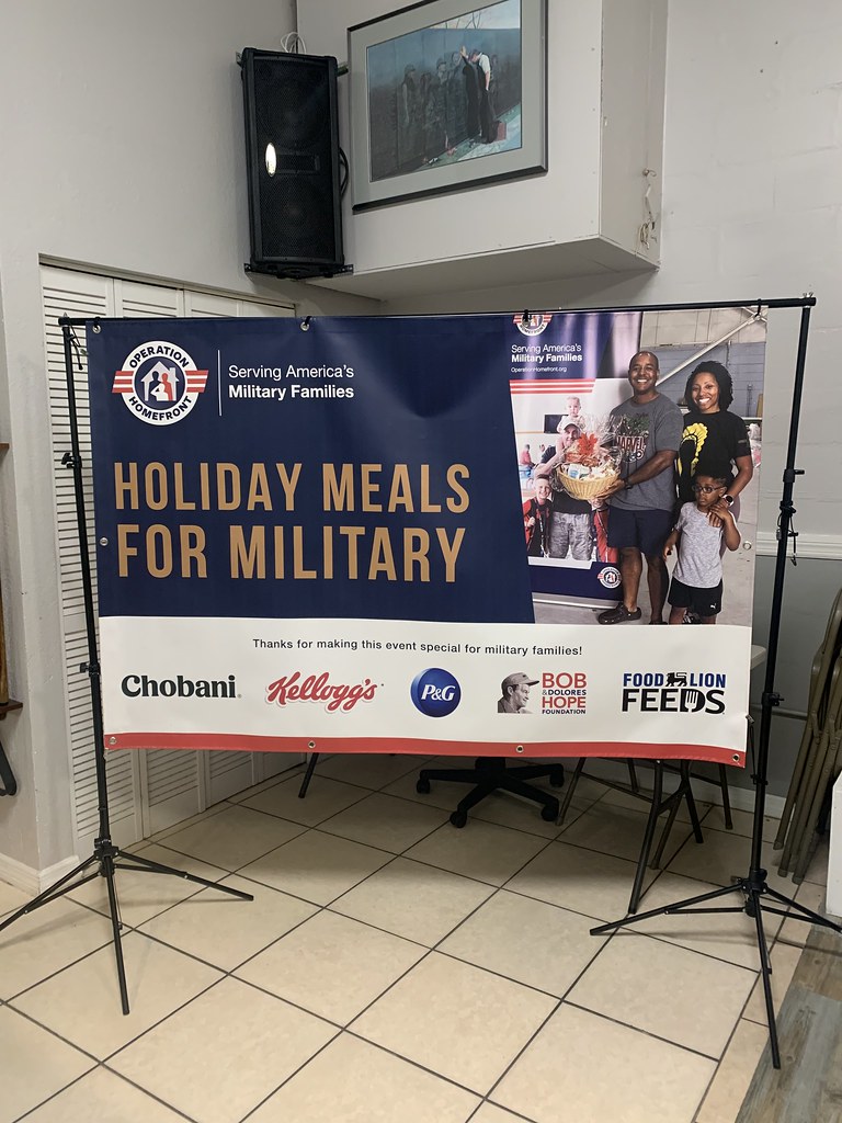 2023 Holiday Meals for Military Edgewater, FL Operation Homefront