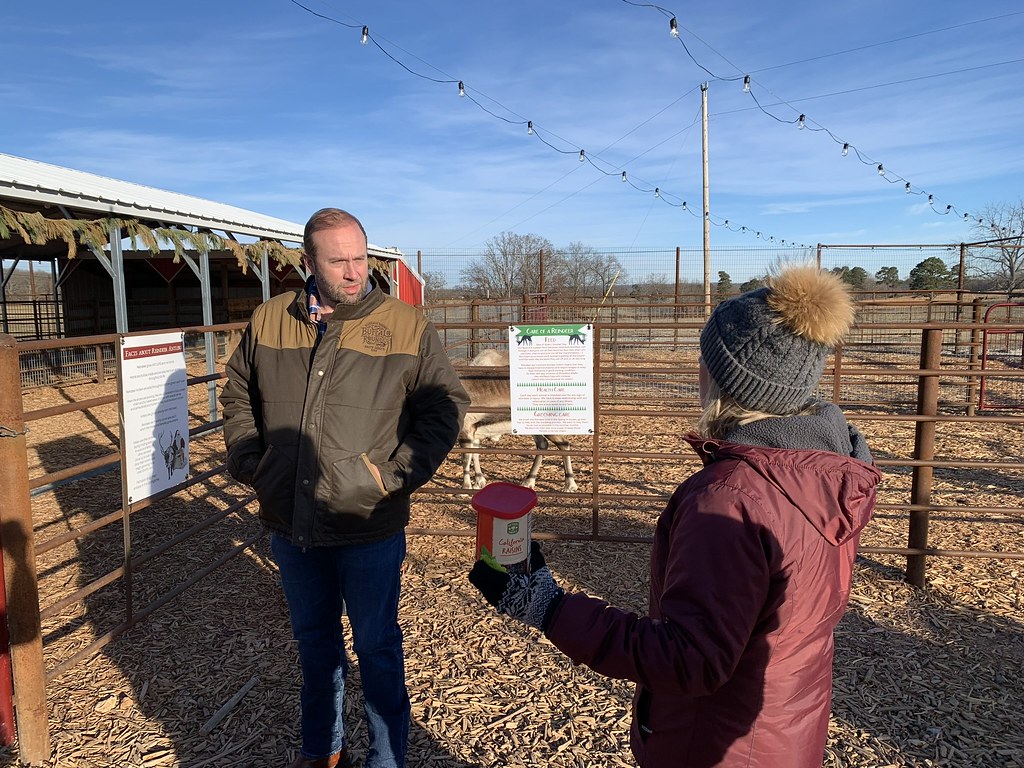 Smith Visits Prescott Family Reindeer Farm in Vanzant Flickr