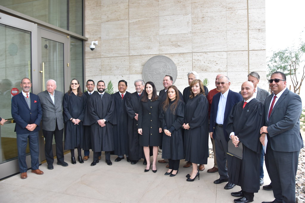 Group photo at El Centro courthouse California Courts Flickr